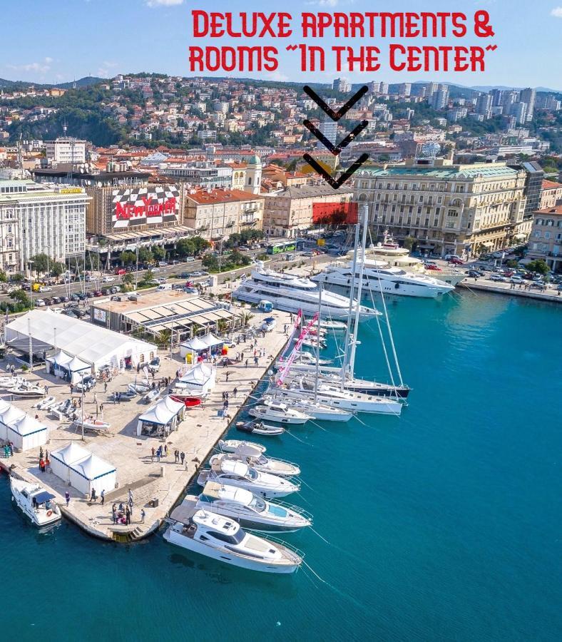 Deluxe Apartments & Rooms "In The Center" Rijeka Exteriér fotografie